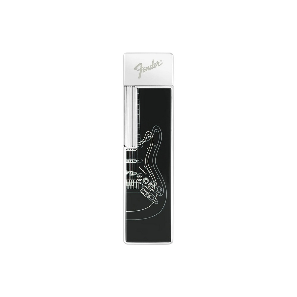 S.T.Dupont 都彭 TWIGGY系列 打火機 fender black/chrome 30025-細節圖3
