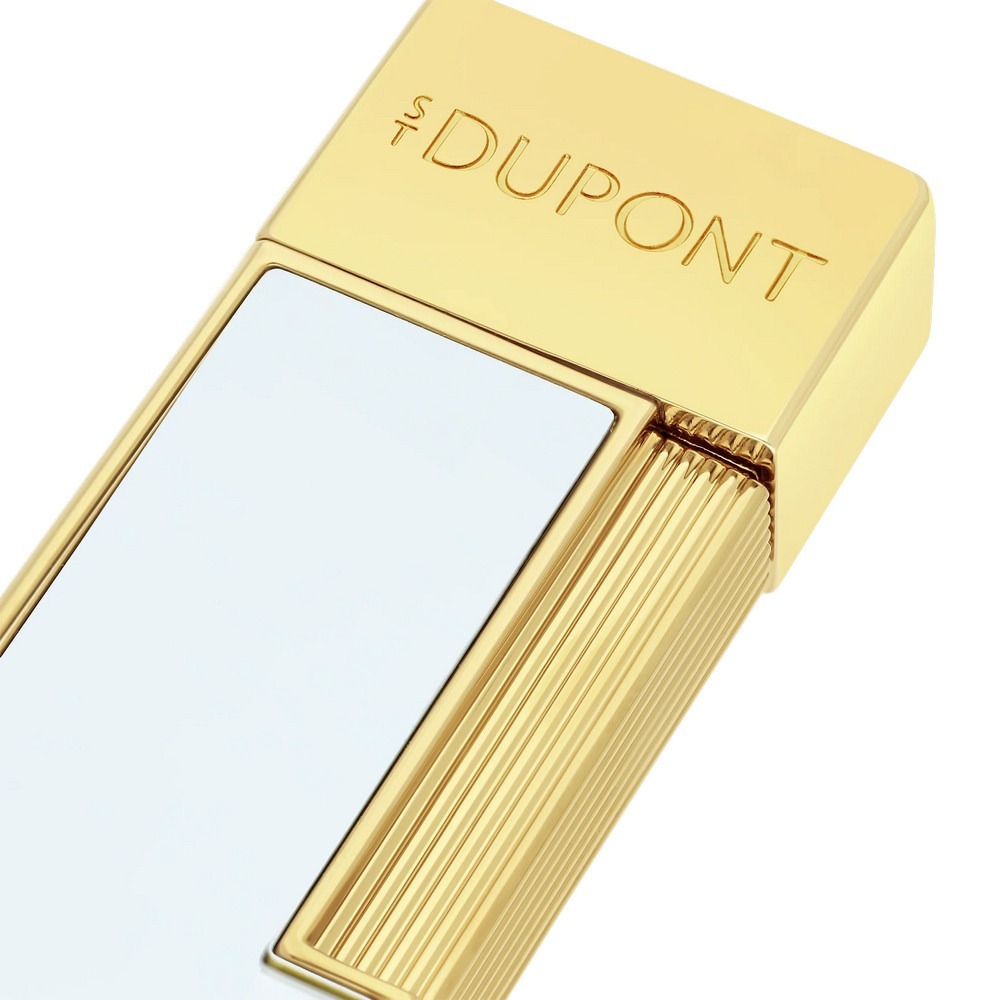 S.T.Dupont 都彭 TWIGGY系列 打火機 white/golden 30031-細節圖4