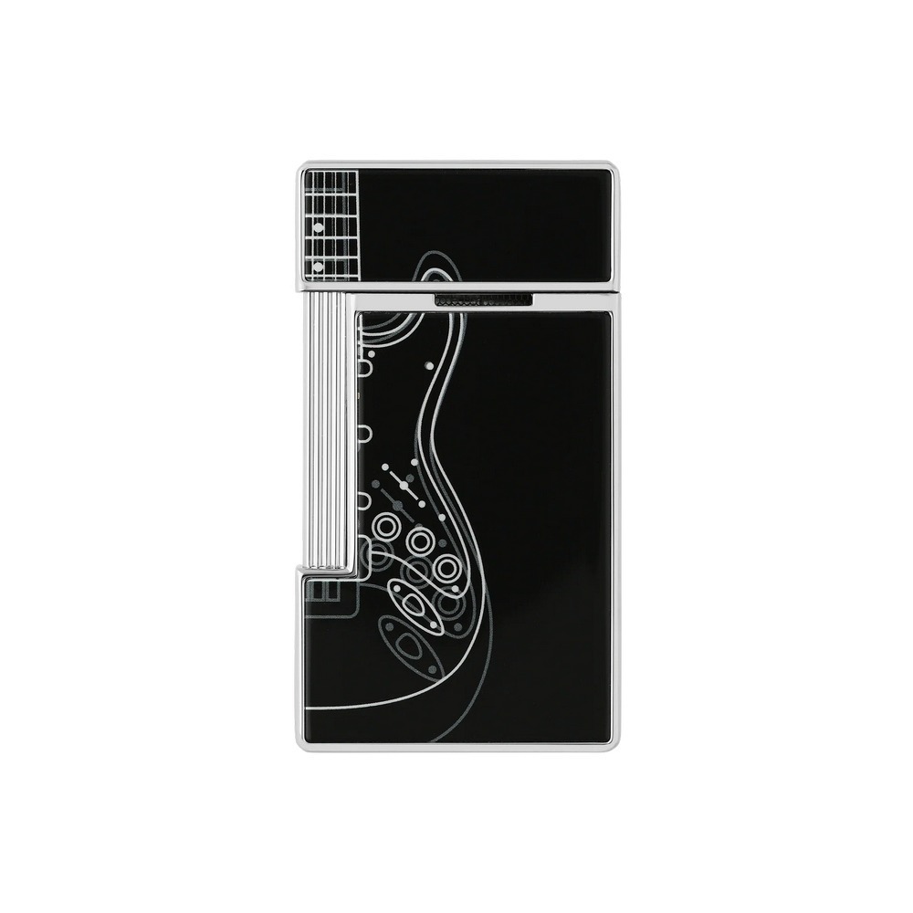 S.T.Dupont 都彭 SLIMMY系列 打火機 fender black/chrome 28025-細節圖3