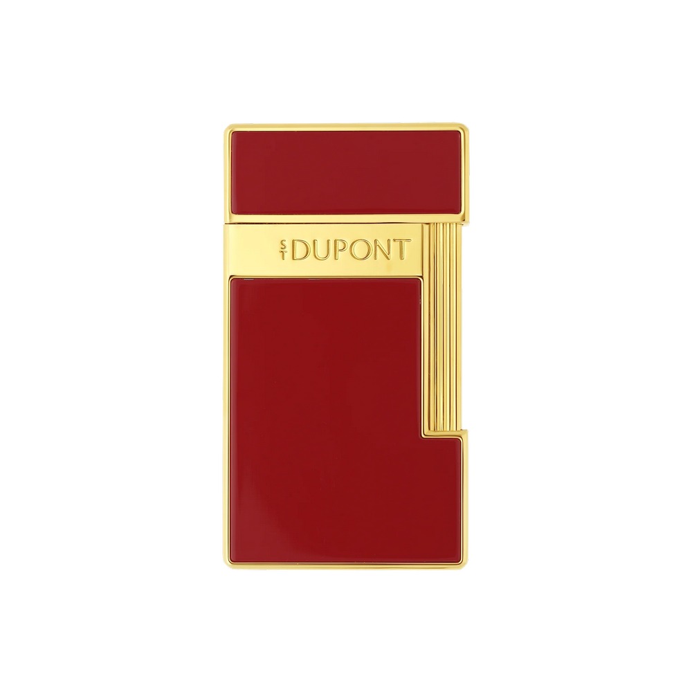 S.T.Dupont 都彭 SLIMMY系列 打火機 burgundy/golden 28030-細節圖2