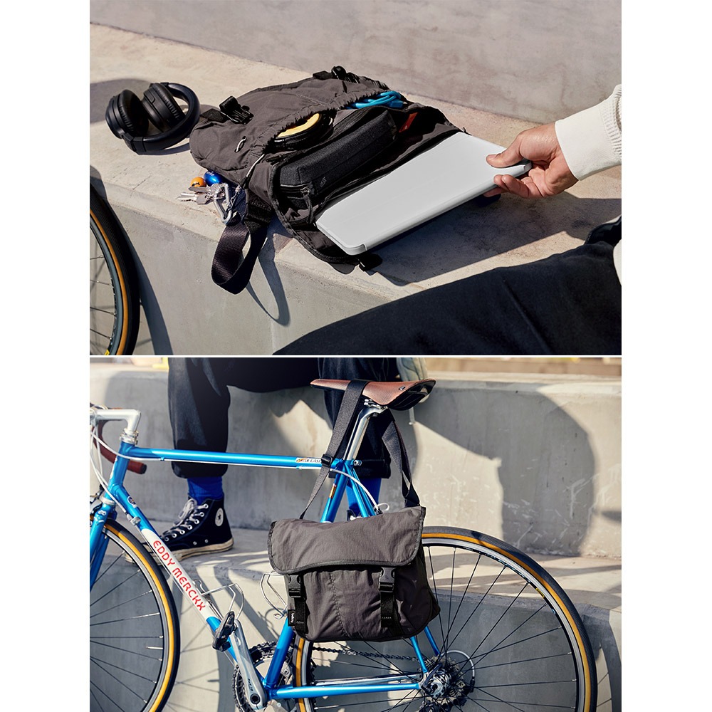 Bellroy Cinch Messenger Bag 12L 信差斜背包(BHMB)-細節圖6