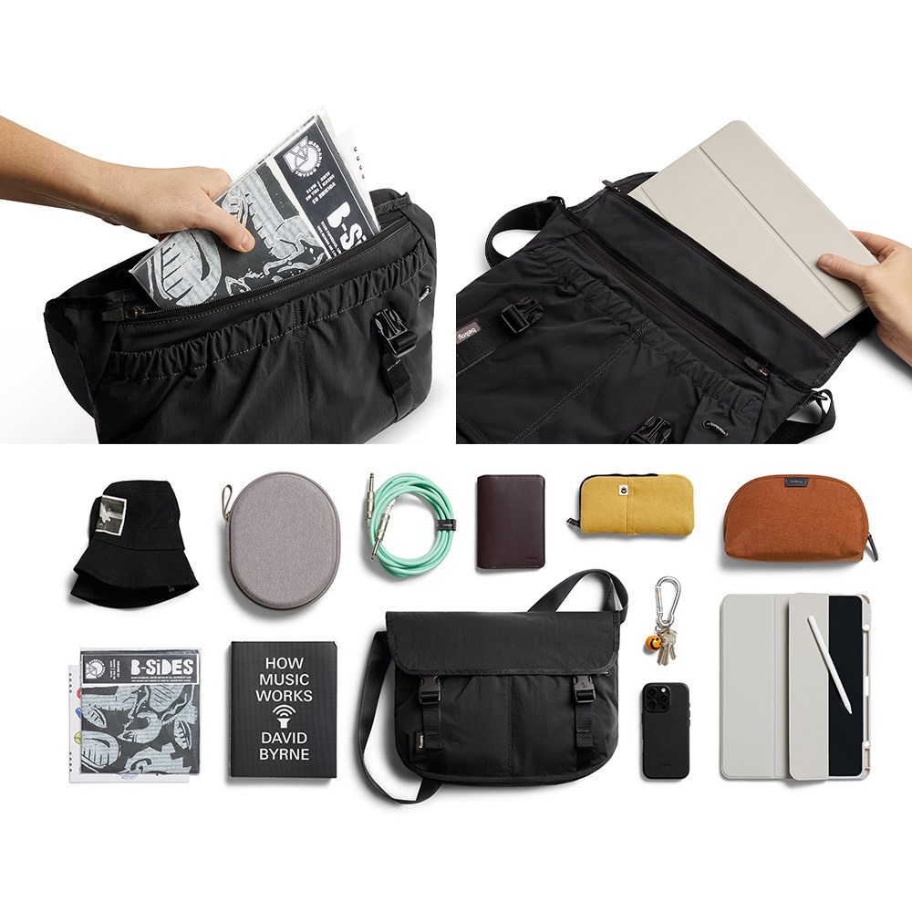 Bellroy Cinch Messenger Bag 12L 信差斜背包(BHMB)-細節圖6