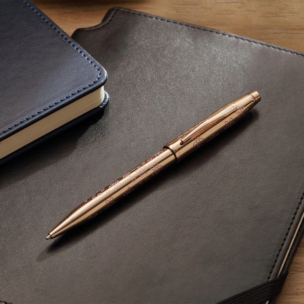 CCROSS 新世紀櫻花系列 玫瑰鍍金 原子筆附專屬盒 AT0082WG-169-細節圖3