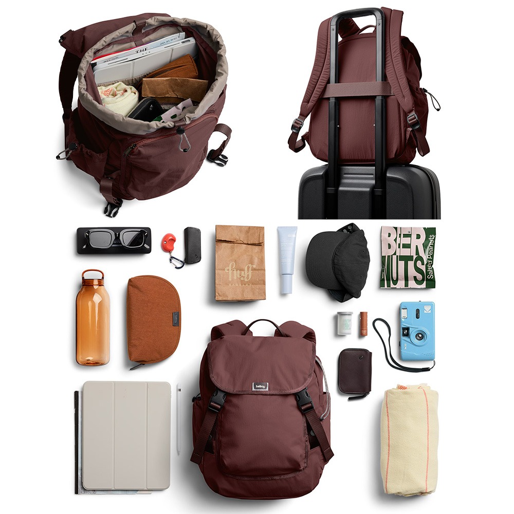 Bellroy Cinch Backpack 20L 輕量日常後背包(BHRB)-細節圖7
