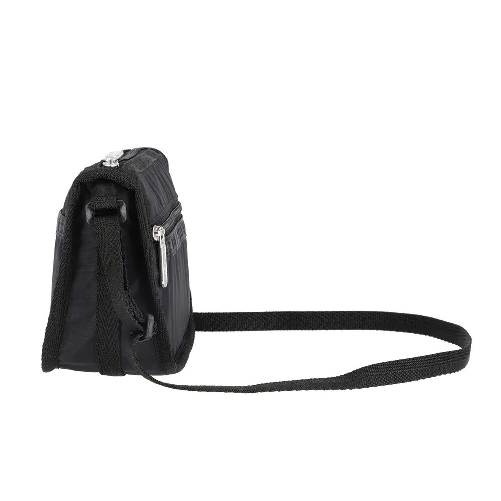 LeSportsac 2025夏季新品 Classic Mini Hobo 經典迷你斜背包(3537) R086永恒黑-細節圖3