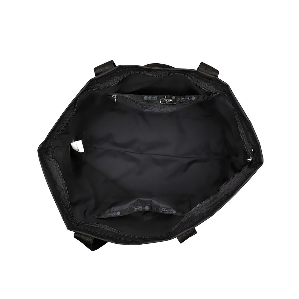 LeSportsac Carlin Zip Top Tote Bag 簡約兩側拉鍊托特包(3688) R086永恒黑-細節圖5