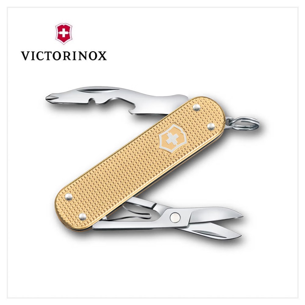 VICTORINOX 瑞士維氏 瑞士刀 Companion S Alox 58mm 5用 鋁合金 0.6261-規格圖2