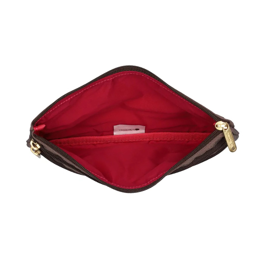 LeSportsac 2025秋季新品 3-Zip Cosmetic 三層拉鍊化妝包(7158)-細節圖2