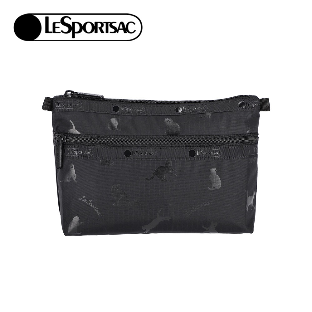 LeSportsac 2025秋季新品 Cosmetic Clutch 雙層拉鍊化妝包(7105)-規格圖4