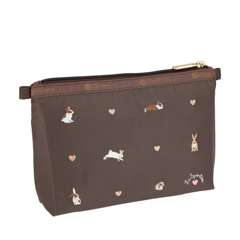 LeSportsac 2025秋季新品 Cosmetic Clutch 雙層拉鍊化妝包(7105)-細節圖2