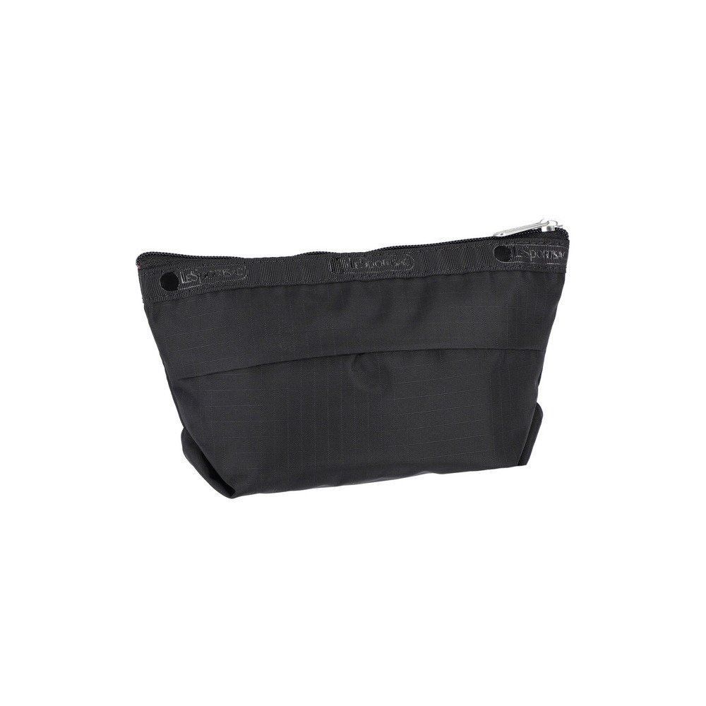 LeSportsac 2025秋季新品 Small Sloan Cosmetic 小梯型化妝包/刺繡黑貓(2724)-細節圖2