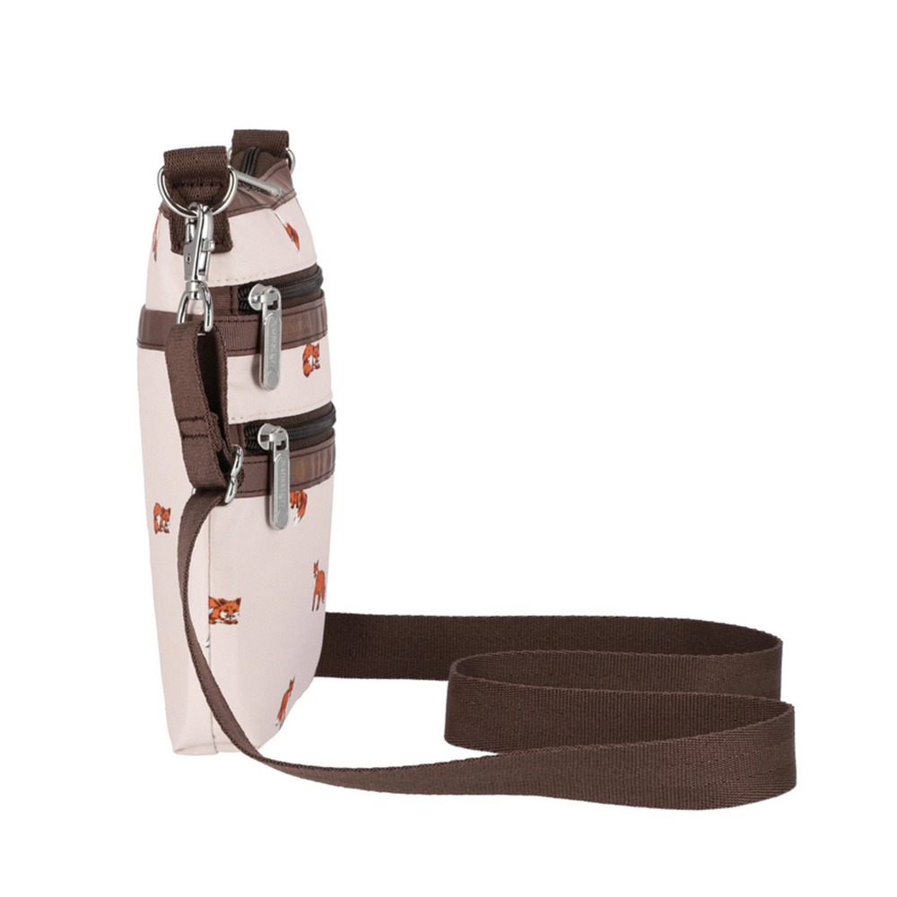 LeSportsac 2025秋季新品 3-Zip Crossbody 三層拉鍊斜背包(4007)-細節圖4