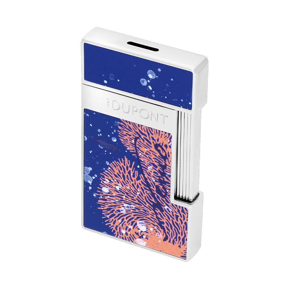 S.T.Dupont 都彭 slimmy 打火機 海底二萬里 藍色 28053-細節圖4