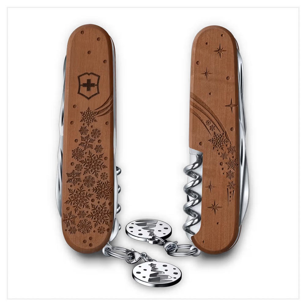 VICTORINOX 瑞士維氏 瑞士刀 Winter Magic 2025 聖誕刀 1.3701.63E1-細節圖2