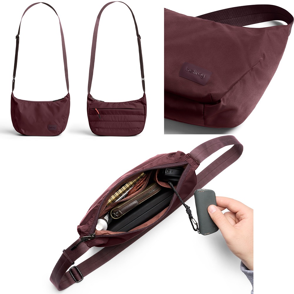 Bellroy Laneway Crescent Bag 2.5L 彎月斜背包(BOAA)-細節圖8