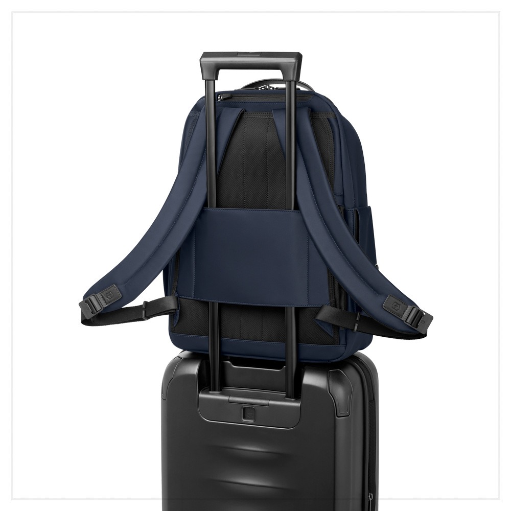 VICTORINOX 瑞士維氏 AlexNero系列 豪華後背包 海軍藍/黑 653677/653679-細節圖7