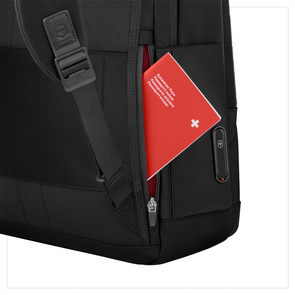 VICTORINOX 瑞士維氏 AlexNero系列 豪華後背包 海軍藍/黑 653677/653679-細節圖8