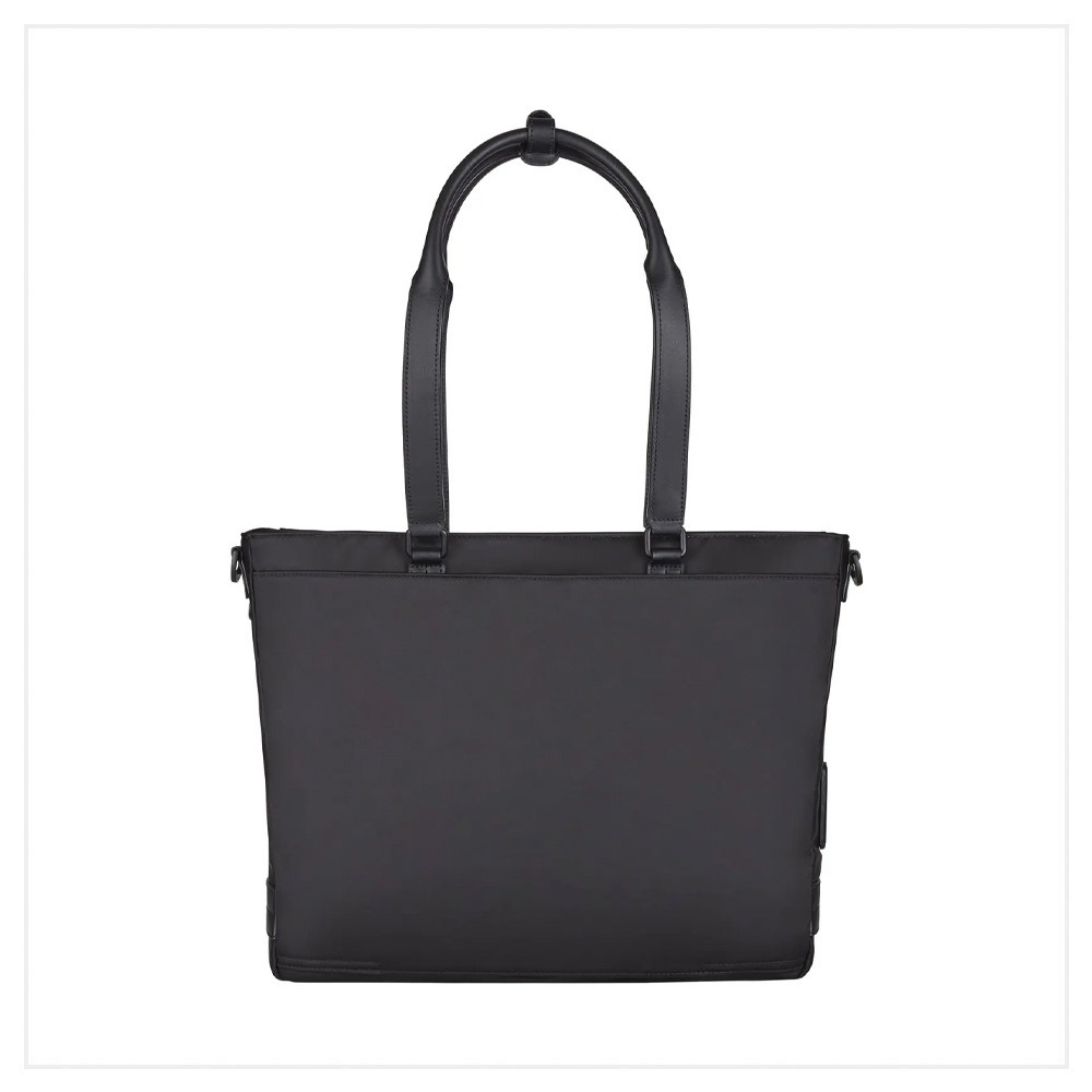 VICTORINOX 瑞士維氏 AlexNero系列 托特包 黑/海軍藍 611807/653672-細節圖11