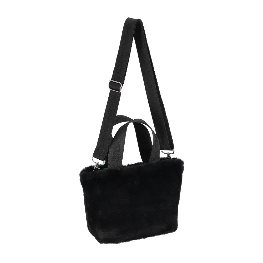 LeSportsac 2025冬季新品 FUR E/W Tote 羊羔絨托特包(3029)-細節圖2