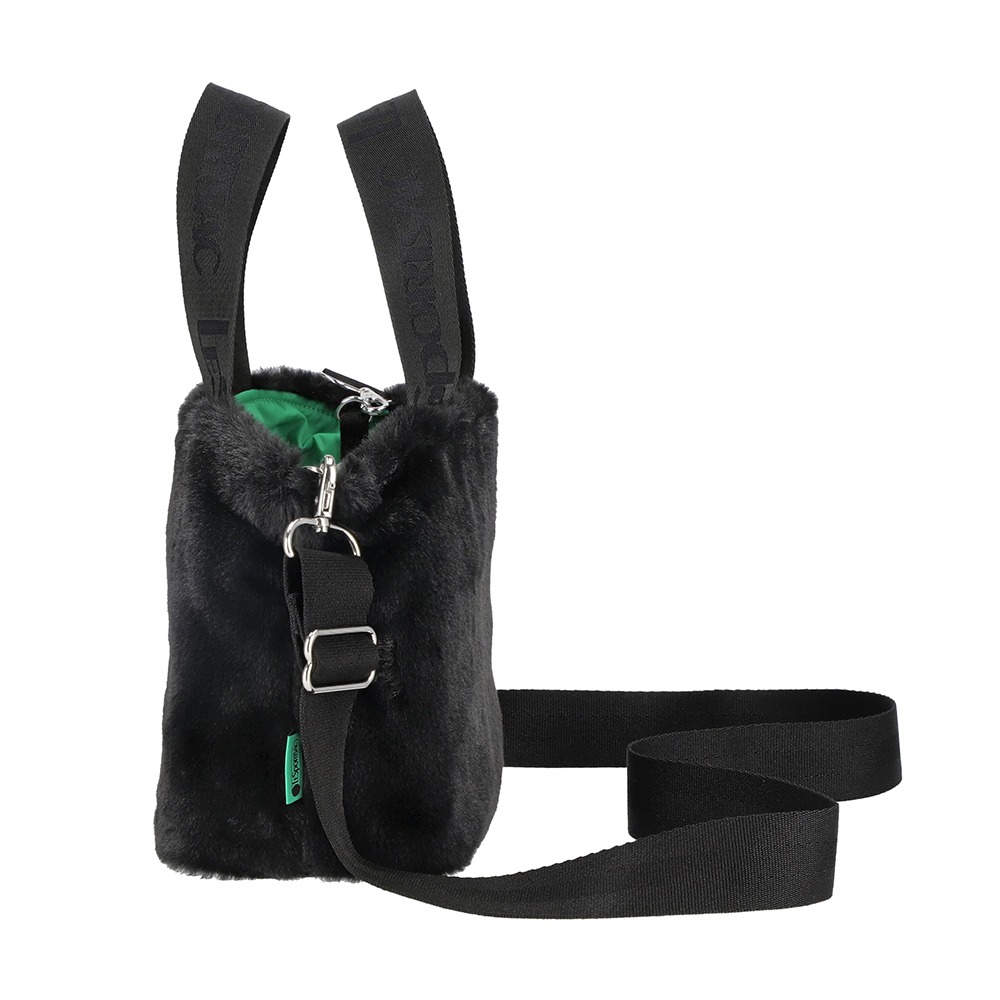 LeSportsac 2025冬季新品 FUR E/W Tote 羊羔絨托特包(3029)-細節圖3