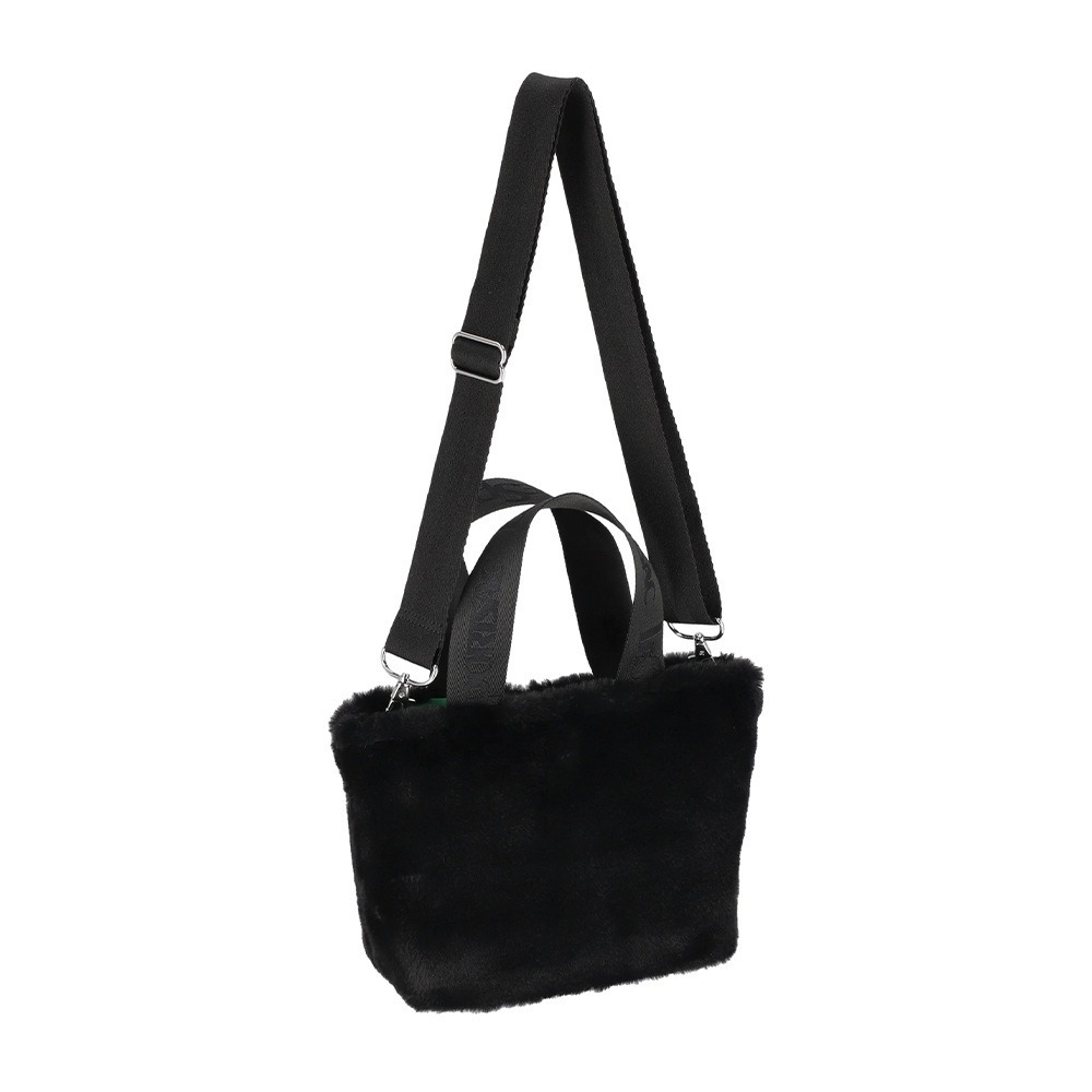 LeSportsac 2025冬季新品 FUR E/W Tote 羊羔絨托特包(3029)-細節圖2