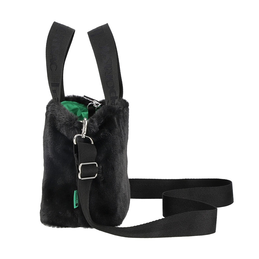 LeSportsac 2025冬季新品 FUR E/W Tote 羊羔絨托特包(3029)-細節圖3