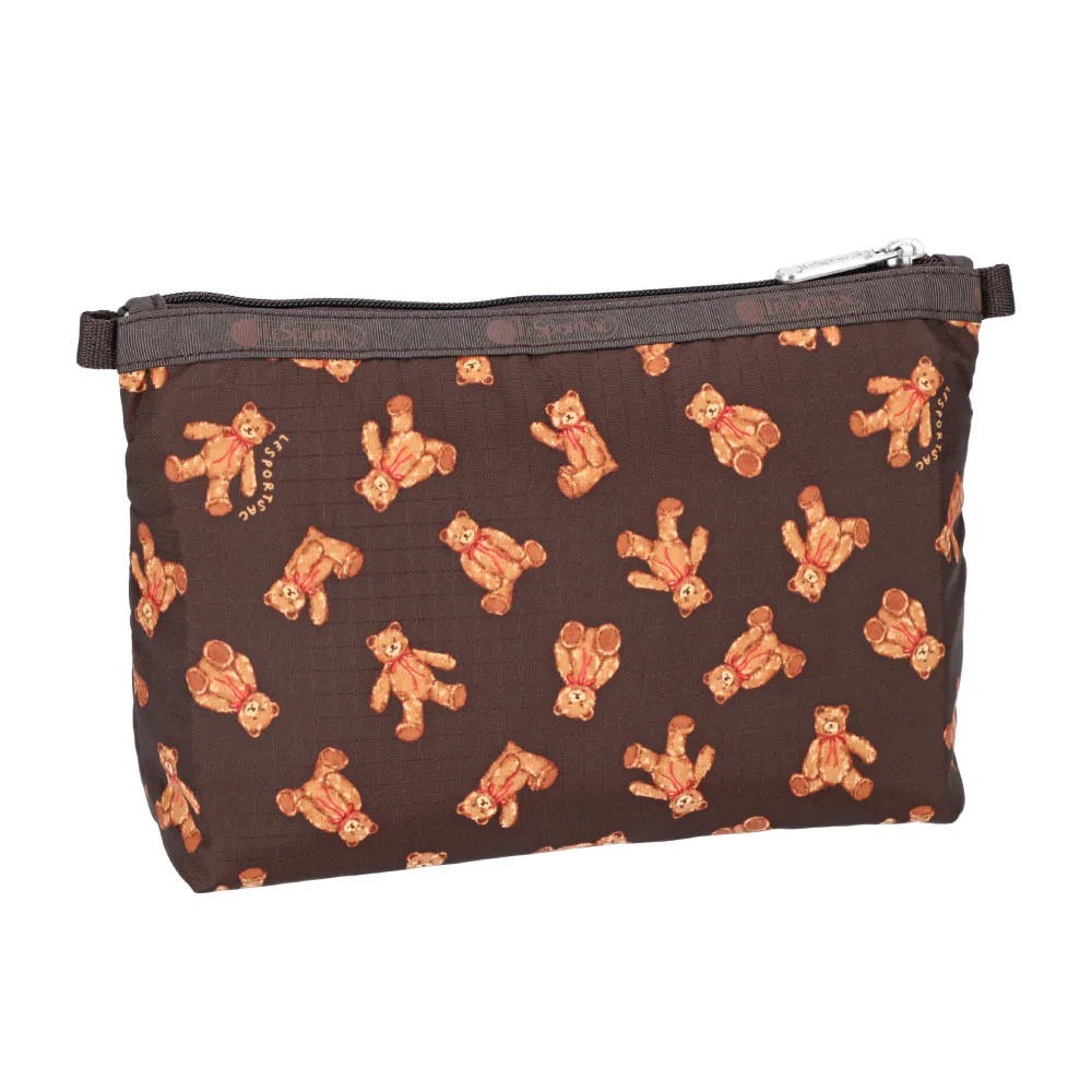 LeSportsac 2025冬季新品 CosmeticClutch 雙層拉鍊化妝包(7105)-細節圖4
