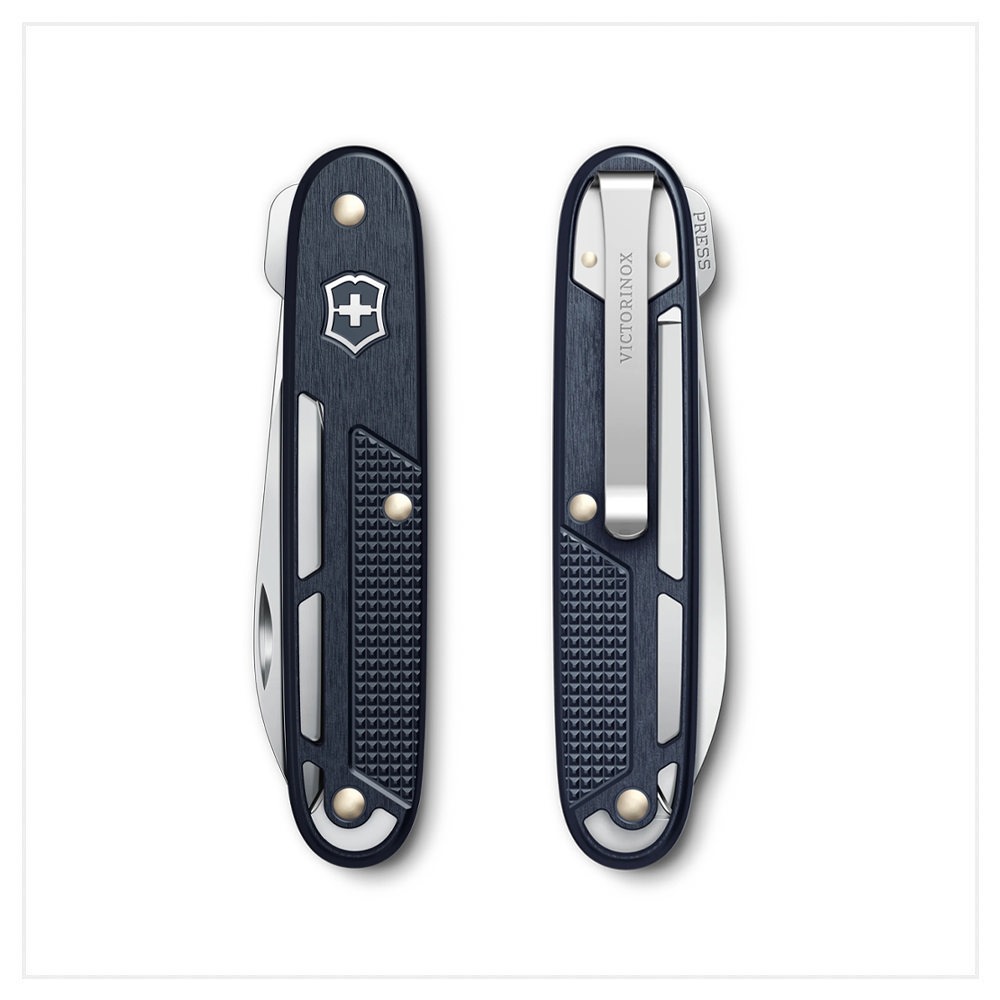 VICTORINOX 瑞士維氏 瑞士刀 Onefold Alox 單刀摺疊含便攜夾 2用 93mm 0.8006-細節圖3