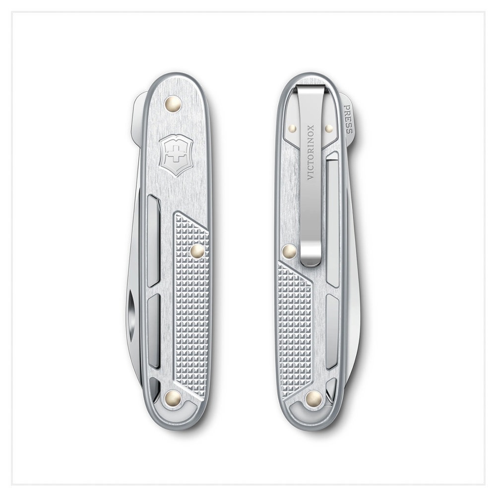 VICTORINOX 瑞士維氏 瑞士刀 Onefold Alox 單刀摺疊含便攜夾 2用 93mm 0.8006-細節圖4