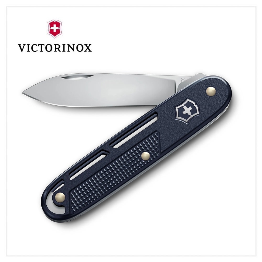 VICTORINOX 瑞士維氏 瑞士刀 Onefold Alox 單刀摺疊含便攜夾 2用 93mm 0.8006-規格圖6