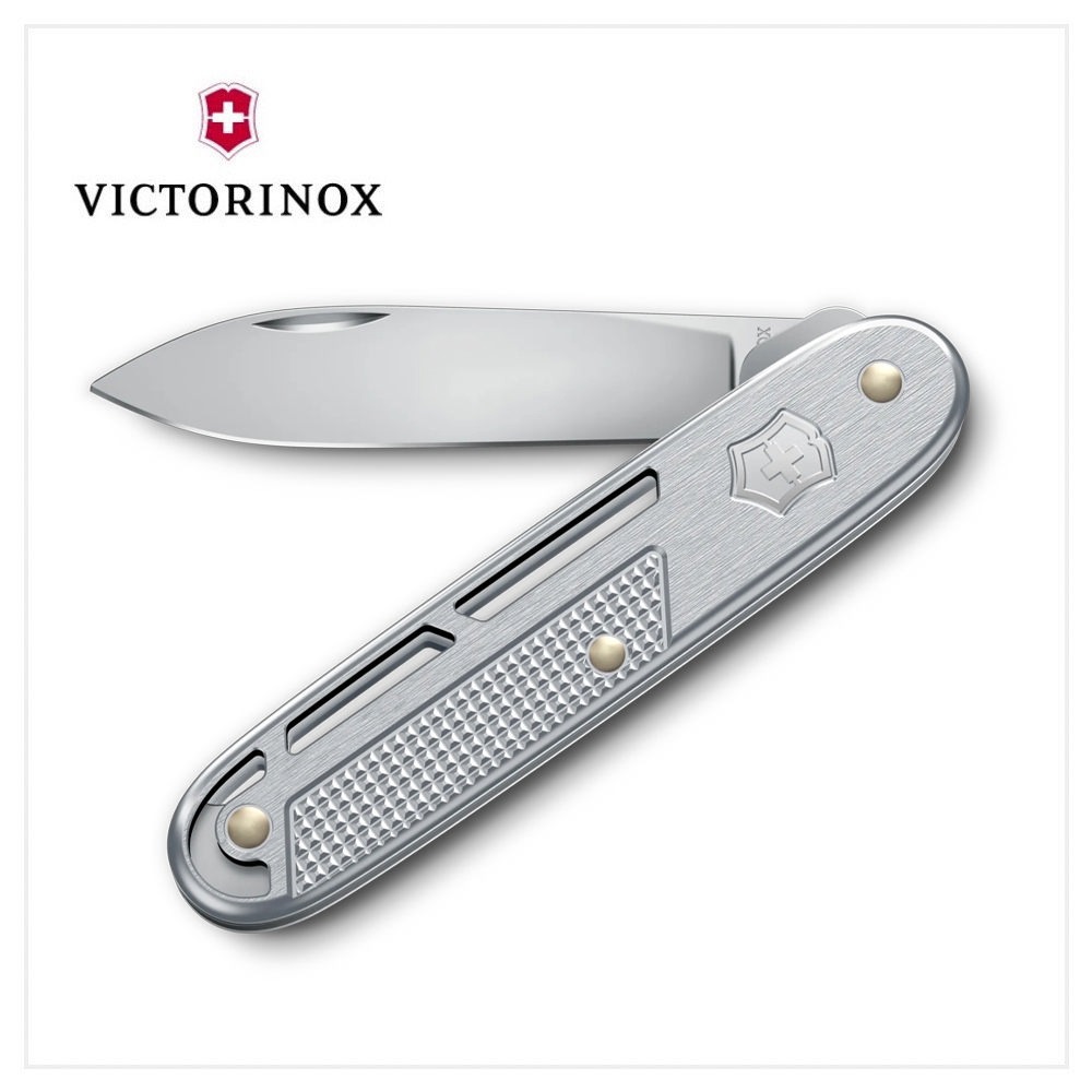 VICTORINOX 瑞士維氏 瑞士刀 Onefold Alox 單刀摺疊含便攜夾 2用 93mm 0.8006-規格圖6