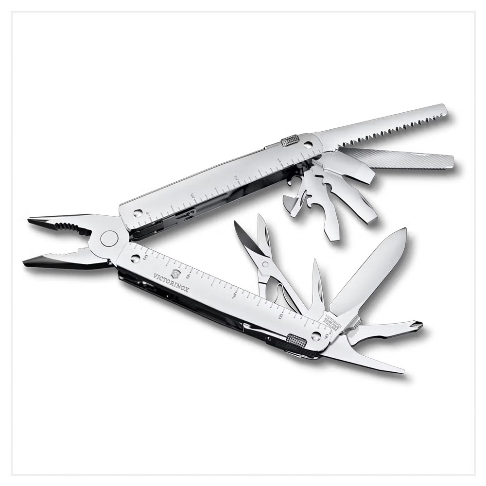 VICTORINOX 瑞士維氏Swiss Tool MX 工具鉗 115mm/26用/銀(3.0327.MN)-細節圖2