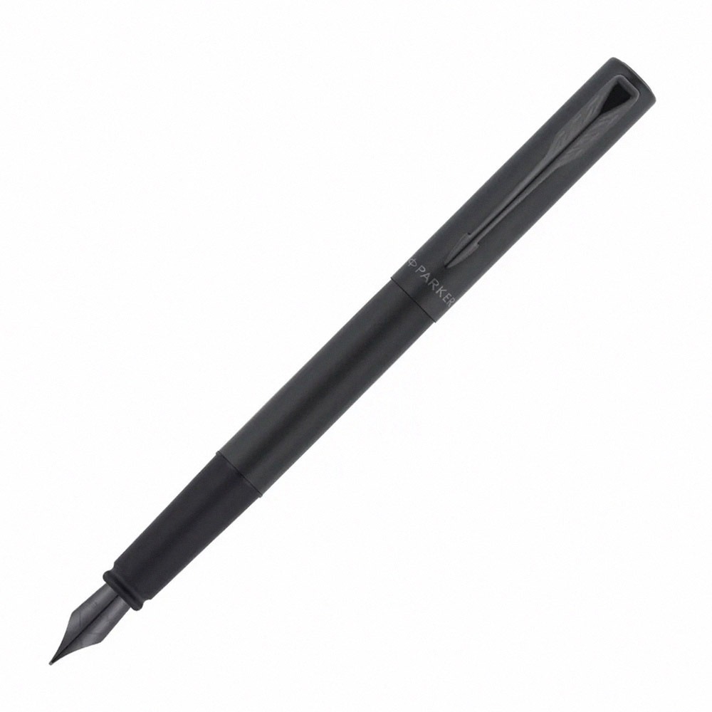 PARKER 派克新威雅XL 鋼筆 金色金夾/香檳金(玫瑰金)/黑桿黑夾霧面-細節圖2