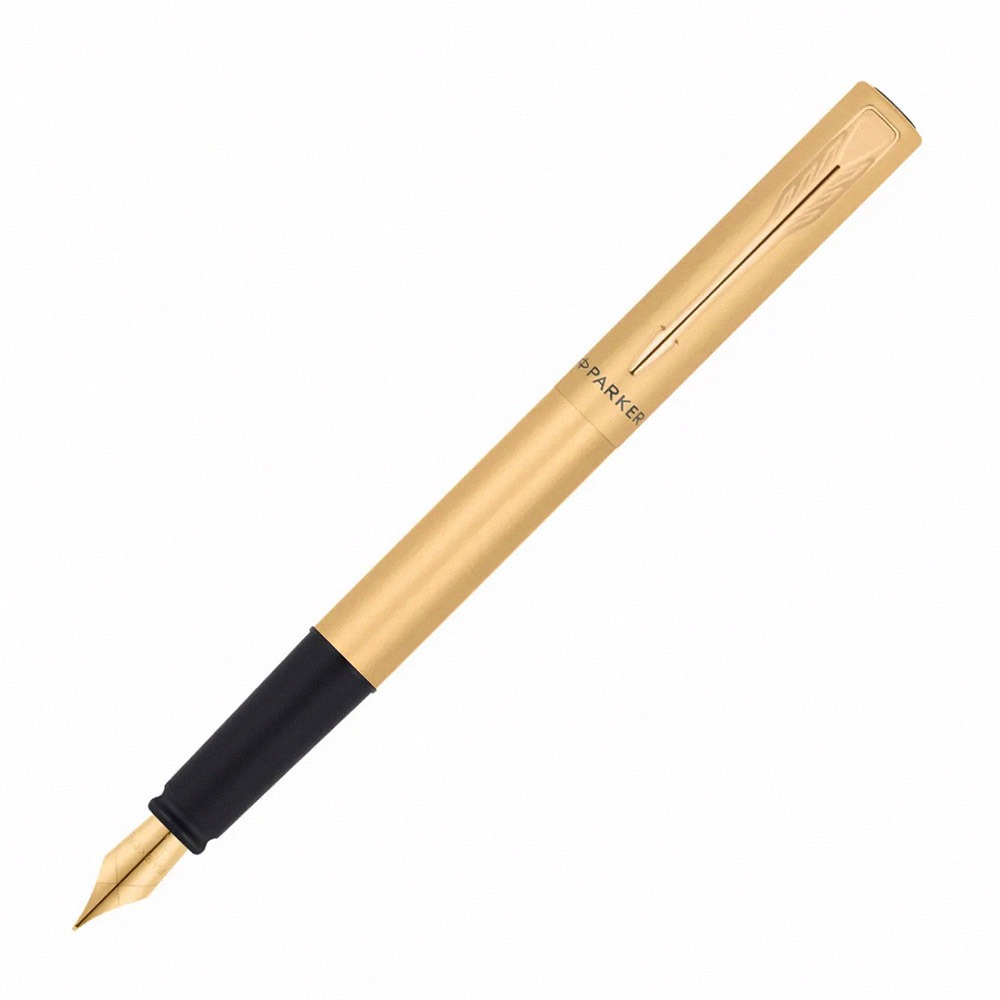 PARKER 派克新威雅XL 鋼筆 金色金夾/香檳金(玫瑰金)/黑桿黑夾霧面-細節圖6
