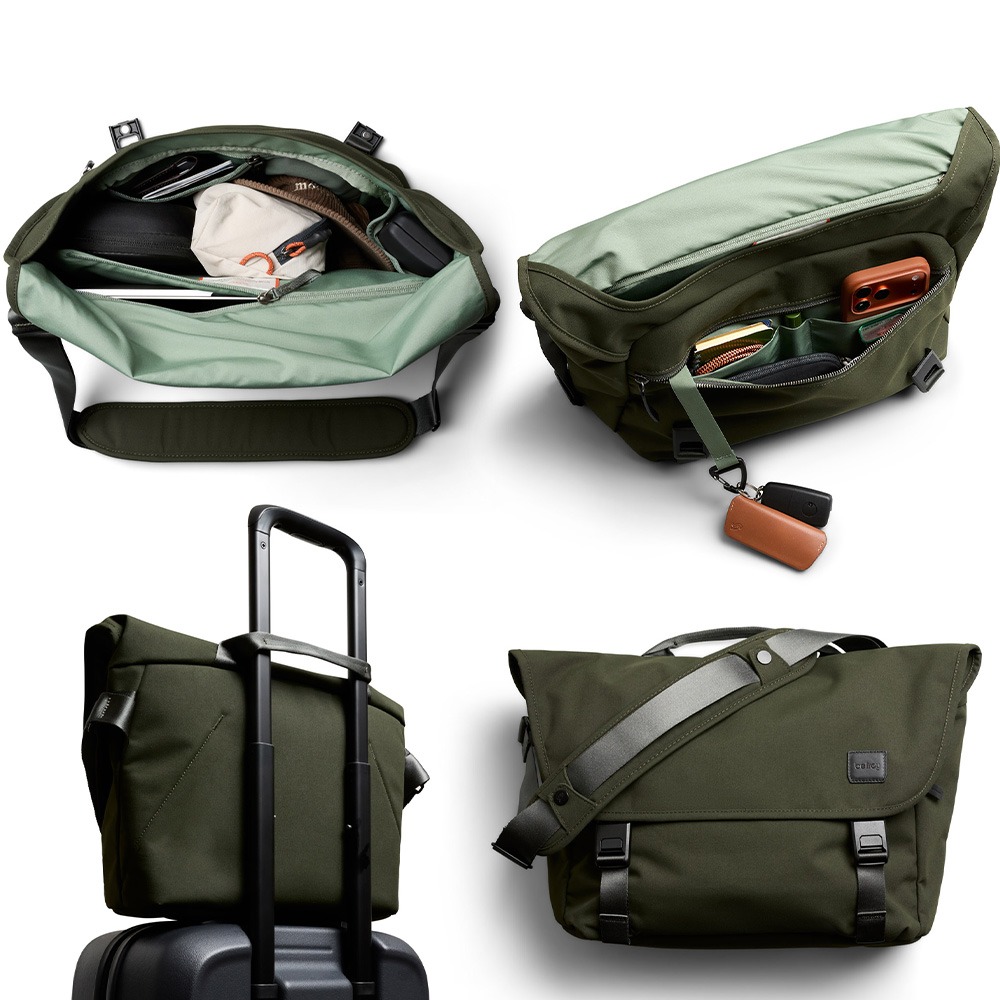 Bellroy Classic Messenger 13L 可放14吋筆電信差包(BCYA)-細節圖5