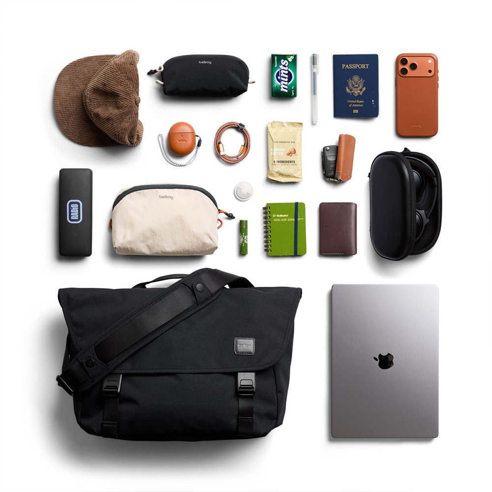 Bellroy Classic Messenger 13L 可放14吋筆電信差包(BCYA)-細節圖6