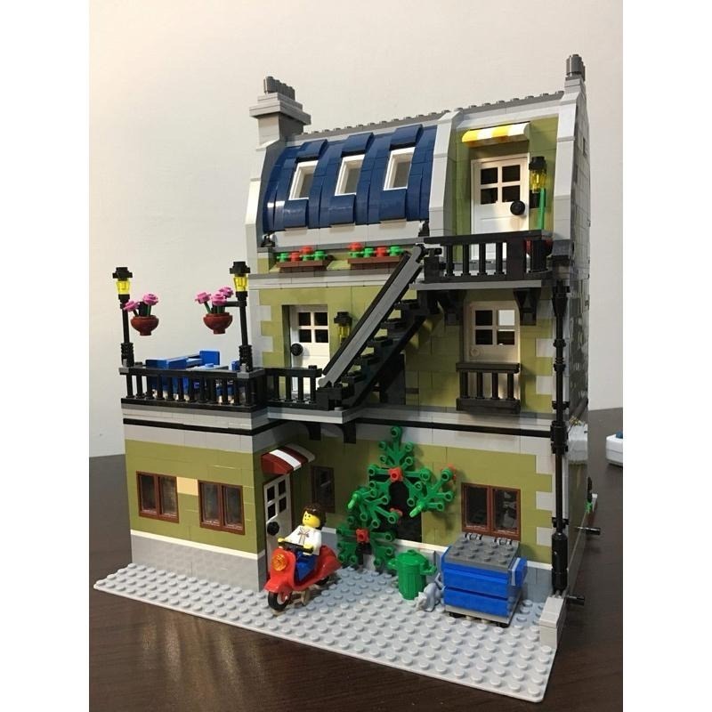 [正版二手] LEGO 樂高 10243 巴黎餐廳-細節圖5