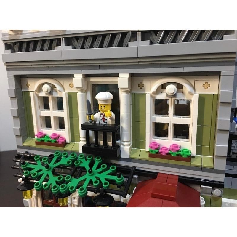 [正版二手] LEGO 樂高 10243 巴黎餐廳-細節圖8