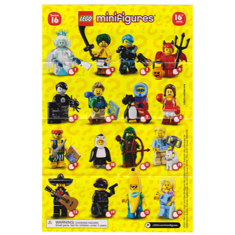 樂高 LEGO 71013 第16代 人偶包 6 10 11 登山客 企鵝男孩 狼族弓箭手
