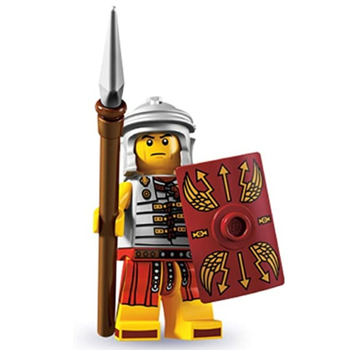[正版] LEGO 樂高 8827 6代 人偶包 10號 羅馬戰士 全新未拆