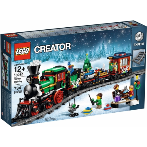 [正版] LEGO 樂高 10254 冬季火車