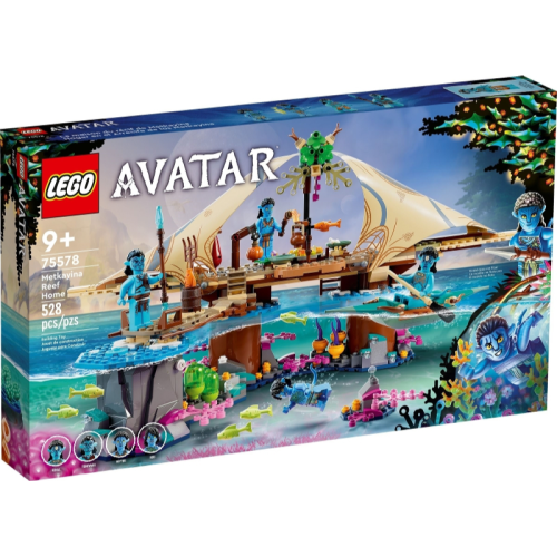 [正版] LEGO 樂高 75578 Avatar 阿凡達水之道 梅卡伊納族的村莊家園