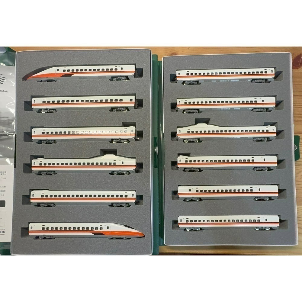 [現貨全新品] KATO 700T 台灣 高鐵 (基本組 10-1616)-規格圖1