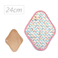 櫻桃蜜貼 24 cm 日用一般型布衛生棉 環保衛生棉 台灣製 臺灣製造