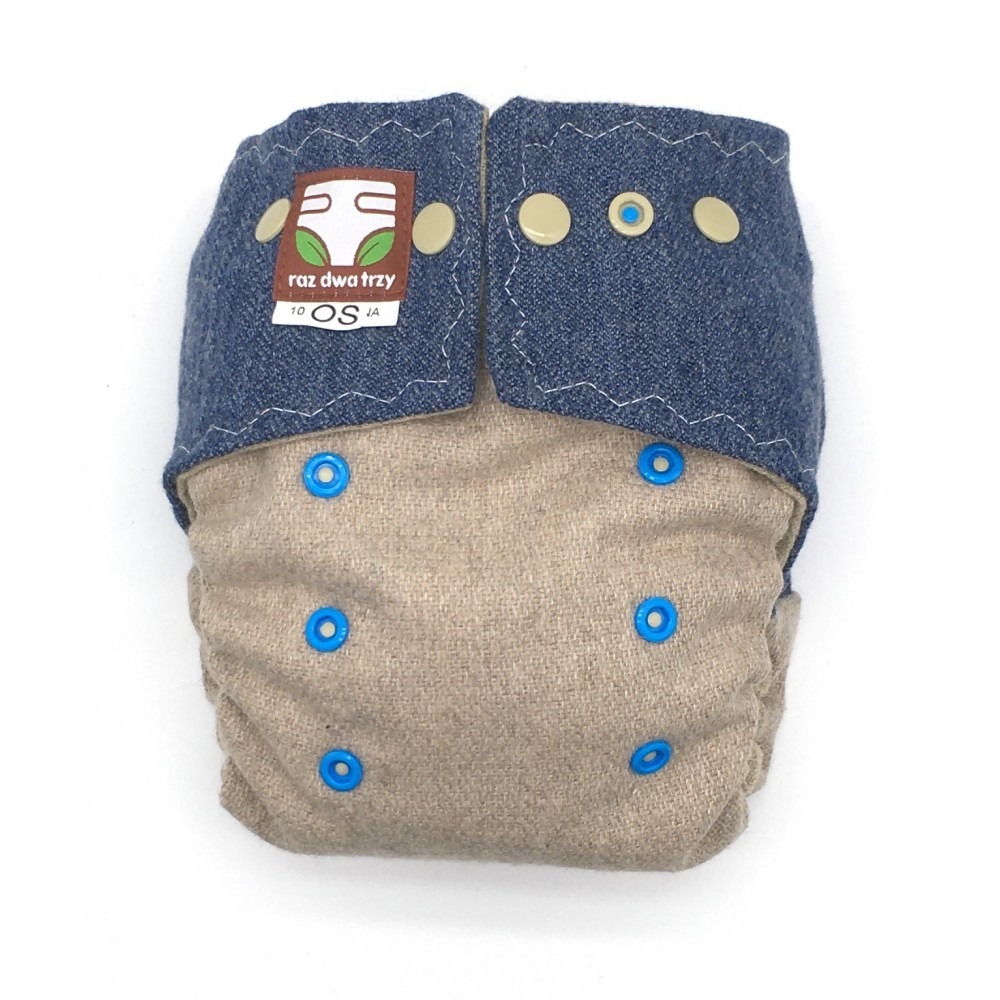 Raz Dwa Trzy 成長型羊毛兜 新製羊毛 羊毛布尿布 波蘭製造-規格圖8