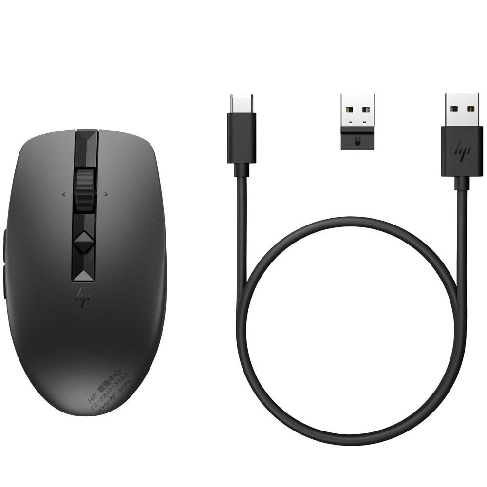 【HP展售中心】715 Rechargeable Multi-Device Mouse【6E6F0AA】充電式藍牙滑鼠-細節圖6