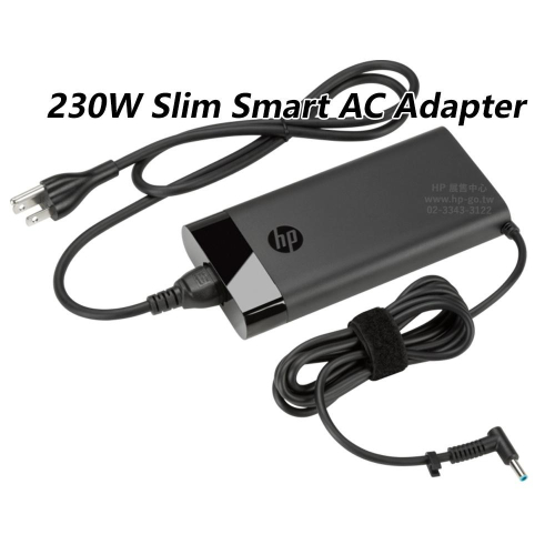 【HP展售中心】HP Zbook 230W Slim Smart 4.5mm AC Adapter【6E6M1AA】