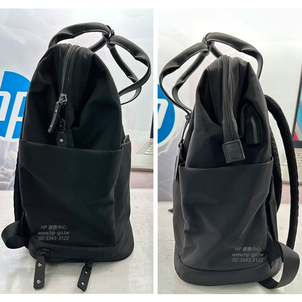 【HP展售中心】HP Convertible 14.1 Tote【5KN27AA】後背筆電包-細節圖5