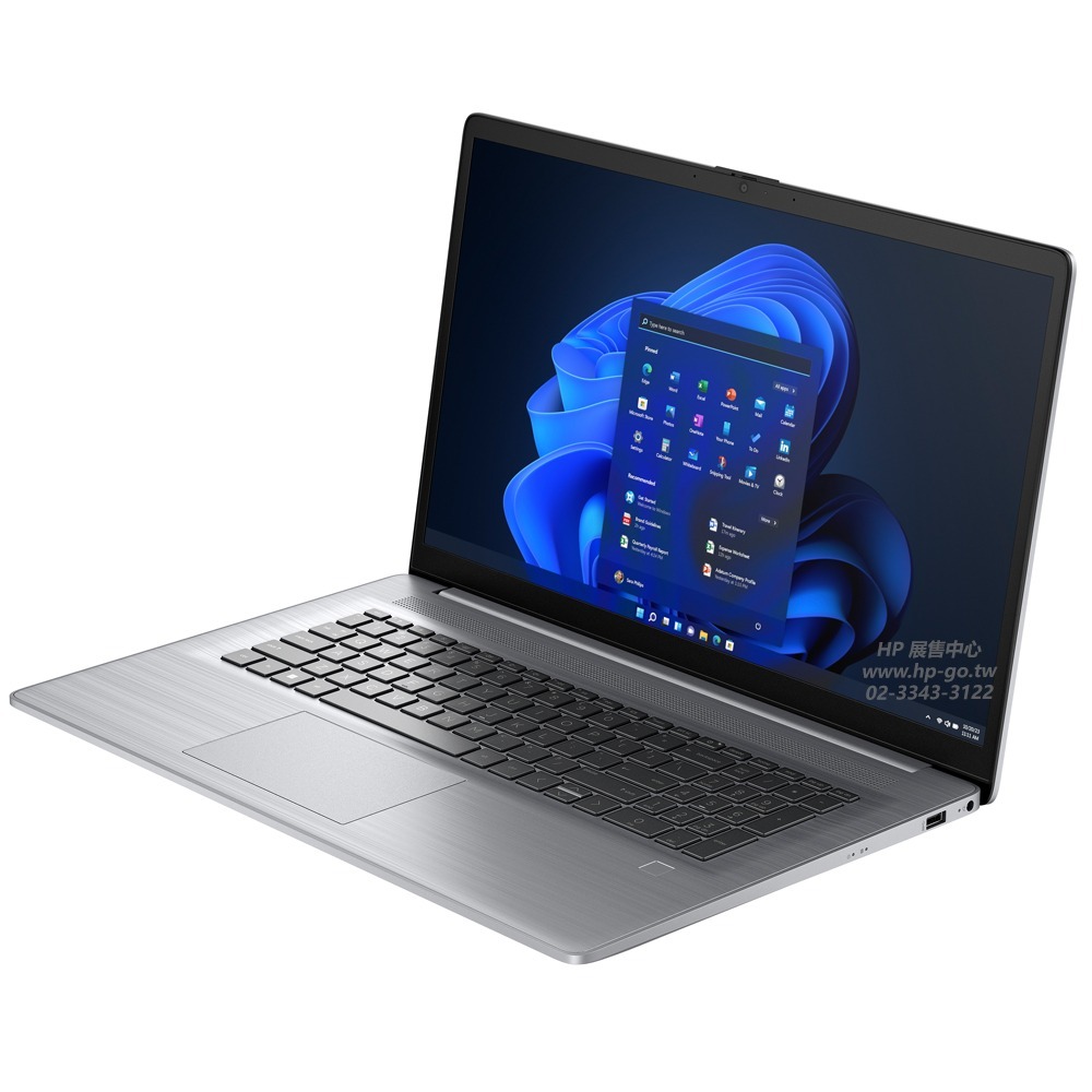 【HP展售中心】470G10【7Z1Q8PA】MX550/17.3吋/i7-1355U/16G/512G+1T-細節圖4