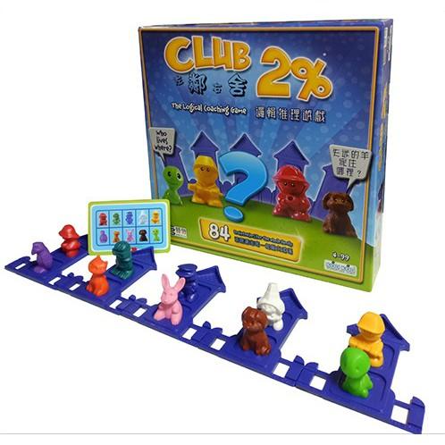 左鄰右舍 Club 2% 繁體中文版 高雄龐奇桌遊 哿哿屋-細節圖2